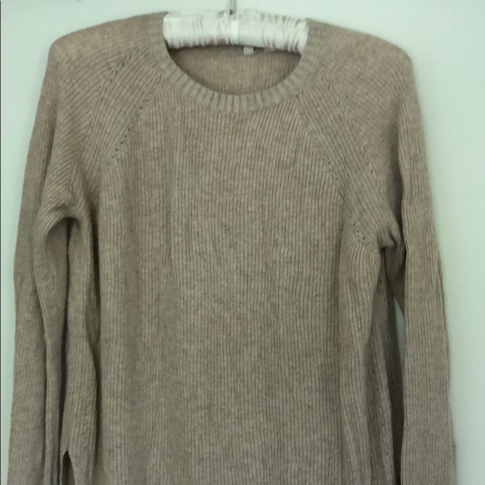 Moth Long Oatmeal Sweater